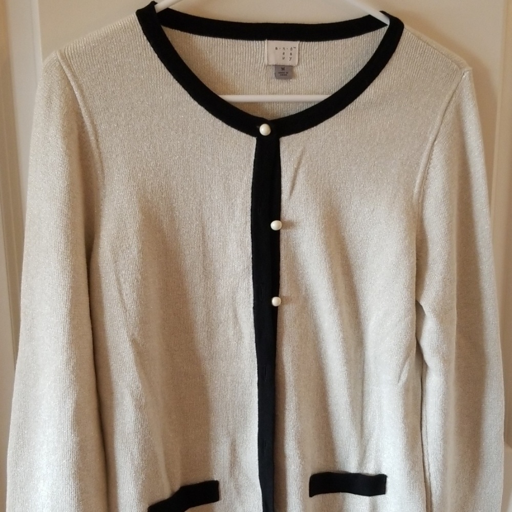 A new day button down caridgan